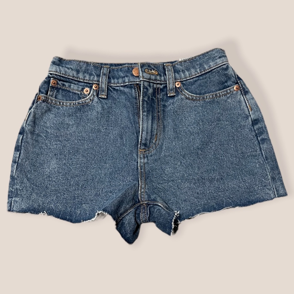 PINK High-Waisted Cut Off Shorts